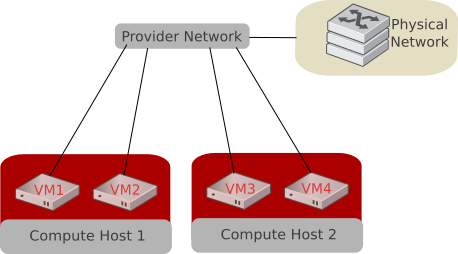 Instances attached to a provider network